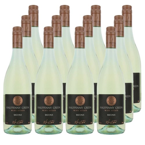 Case of 12 Halfpenny Green Bacchus 75cl White Wine